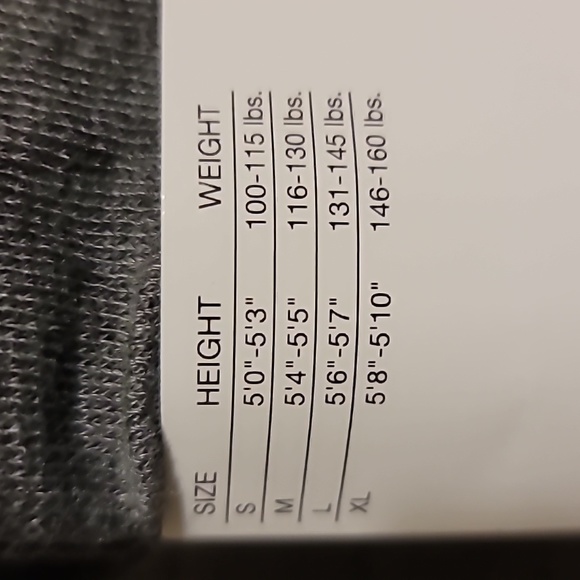 Gray cable knit sweater tights XL - Picture 2 of 3